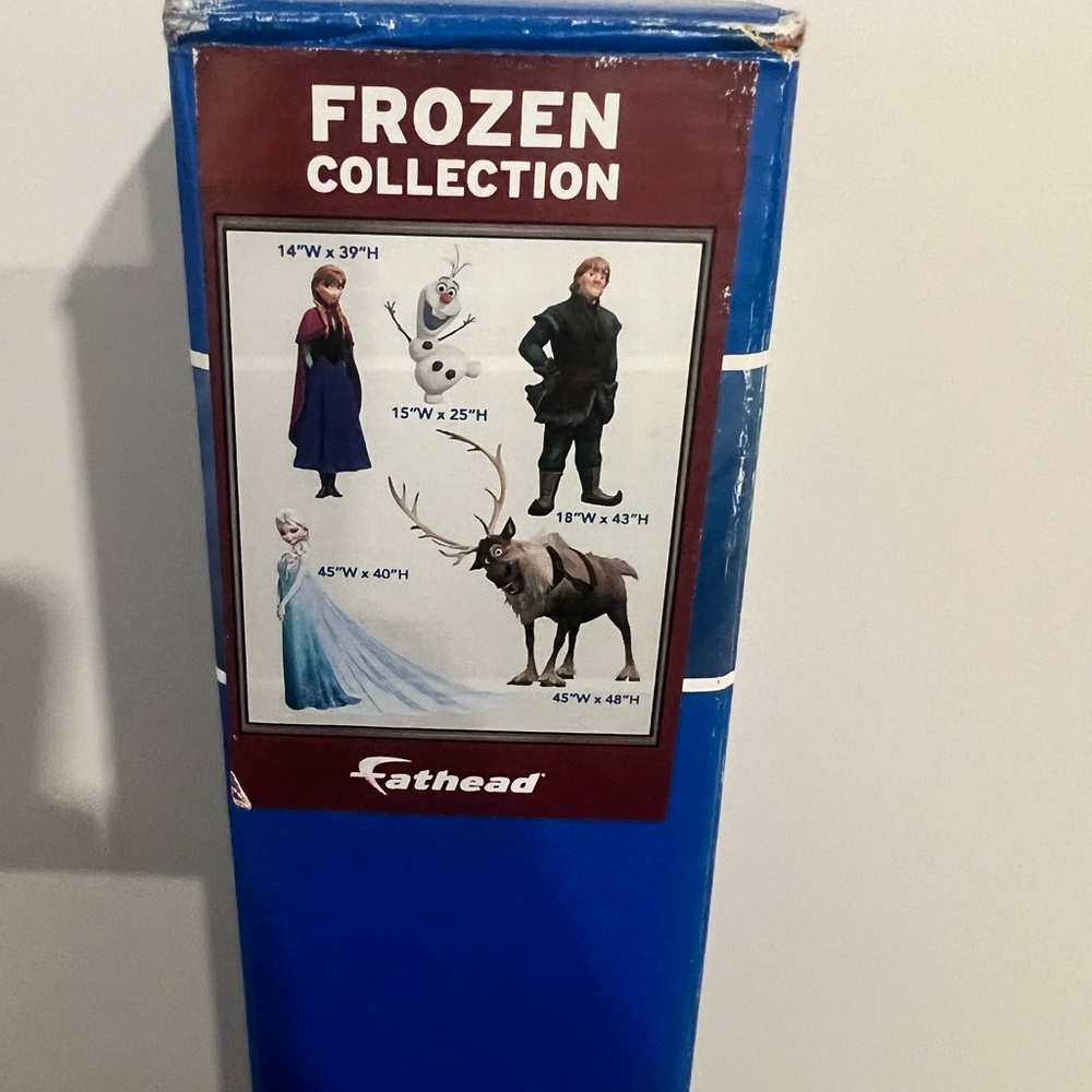 Disney fathead life size frozen collection wall decals movable